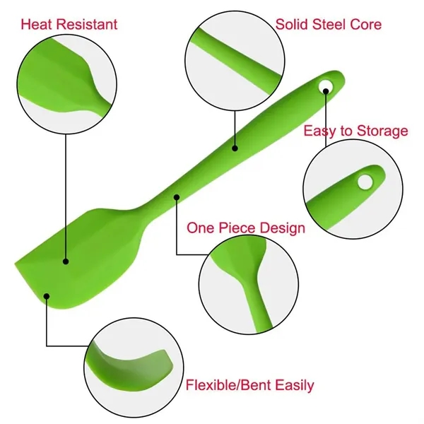 Cake Baking Silicone Spatula MOQ 100PCS - Cake Baking Silicone Spatula MOQ 100PCS - Image 1 of 1