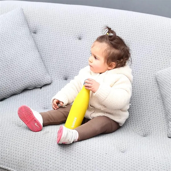 17 Oz Cola Shaped Insulated Stainless Steel Water Bottle - 17 Oz Cola Shaped Insulated Stainless Steel Water Bottle - Image 2 of 2