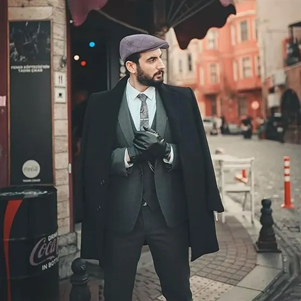 Cotton Flat Cap - Cotton Flat Cap - Image 3 of 4