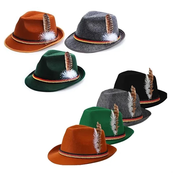 Deluxe Adult Oktoberfest Hat - Deluxe Adult Oktoberfest Hat - Image 0 of 0