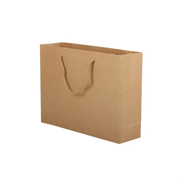 Custom Cardboard Gift Ppaer Bag with Handle - Custom Cardboard Gift Ppaer Bag with Handle - Image 2 of 4