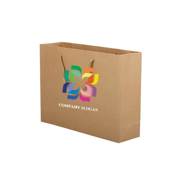 Custom Cardboard Gift Ppaer Bag with Handle - Custom Cardboard Gift Ppaer Bag with Handle - Image 0 of 4