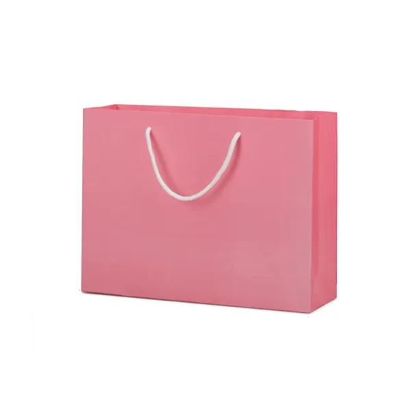 Custom Cardboard Gift Ppaer Bag with Handle - Custom Cardboard Gift Ppaer Bag with Handle - Image 3 of 4