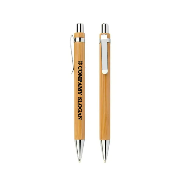 Recycled Eco-Friendly Bamboo Pen - Recycled Eco-Friendly Bamboo Pen - Image 0 of 1