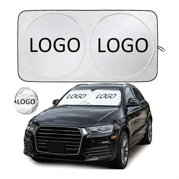 Windshield Sunshade Foldable Anti-UV Sun Protector Shade - Windshield Sunshade Foldable Anti-UV Sun Protector Shade - Image 2 of 5