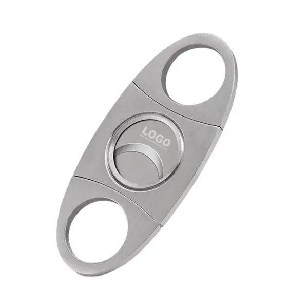 Stainless Steel Cigar Cutter - Stainless Steel Cigar Cutter - Image 0 of 5