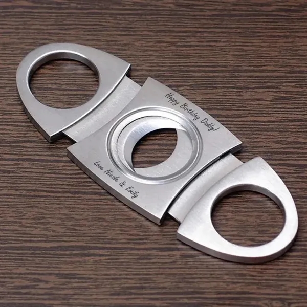 Stainless Steel Cigar Cutter - Stainless Steel Cigar Cutter - Image 3 of 5