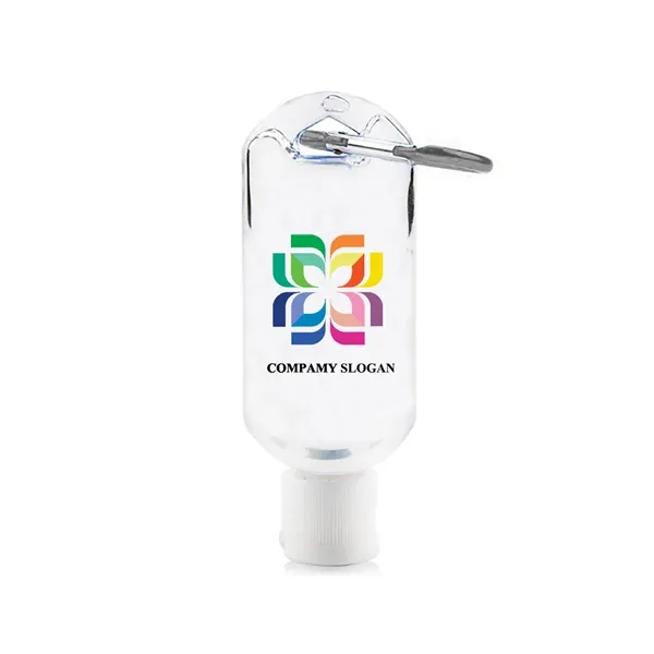 1oz Hand Sanitizer with Carabiner - 1oz Hand Sanitizer with Carabiner - Image 0 of 1