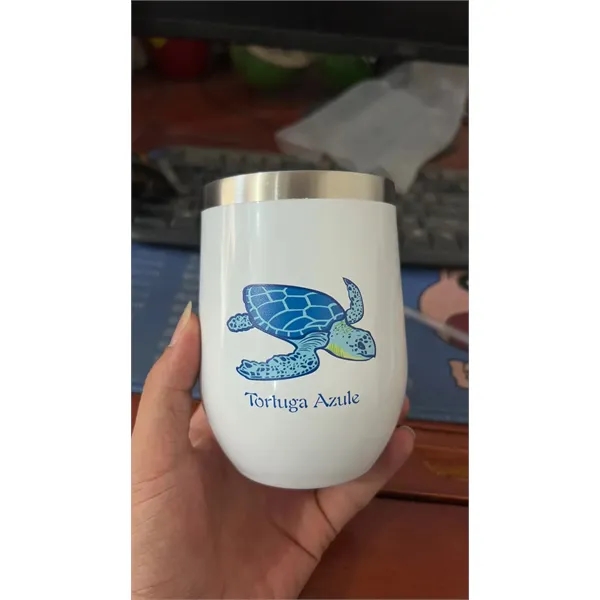 12oz Stainless Steels Eggshell Coffee Cup - 12oz Stainless Steels Eggshell Coffee Cup - Image 17 of 18