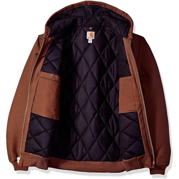 Men's Quilted Insulated Flannel Active Hooded Jacket - Men's Quilted Insulated Flannel Active Hooded Jacket - Image 2 of 10