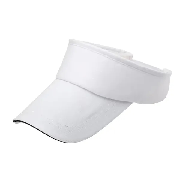 Adjustable Polyester Sun Visor Cap - Adjustable Polyester Sun Visor Cap - Image 3 of 10