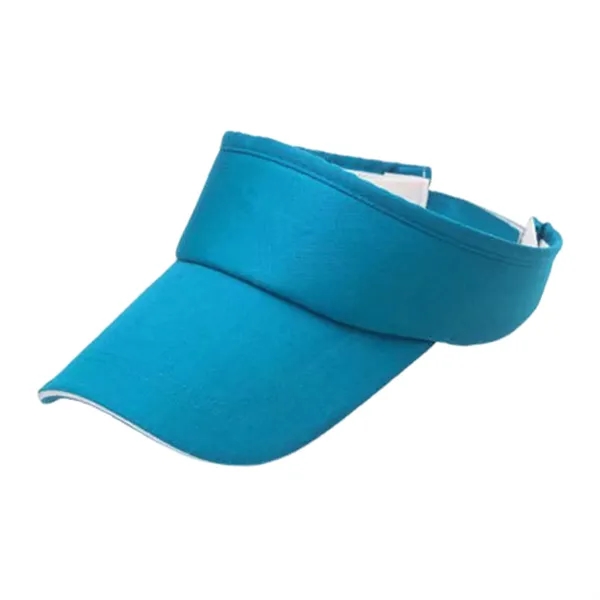 Adjustable Polyester Sun Visor Cap - Adjustable Polyester Sun Visor Cap - Image 7 of 10