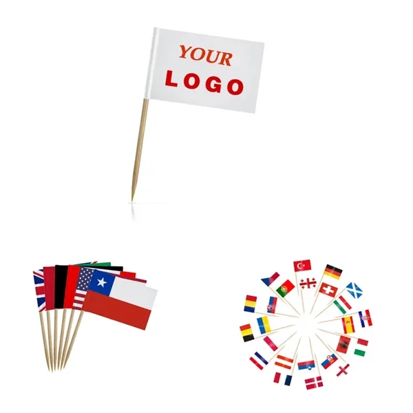 Custom Toothpick Flag - Custom Toothpick Flag - Image 0 of 1