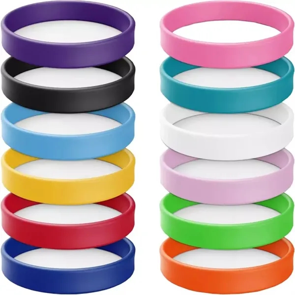 Rubber Bracelet Wristband Blank Silicone Elastic Sport - Rubber Bracelet Wristband Blank Silicone Elastic Sport - Image 4 of 4
