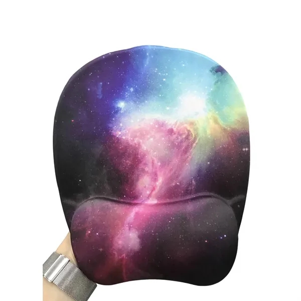 Mouse Pad with Gel Wrist Support - Mouse Pad with Gel Wrist Support - Image 2 of 3