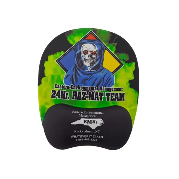 Mouse Pad with Gel Wrist Support - Mouse Pad with Gel Wrist Support - Image 3 of 3