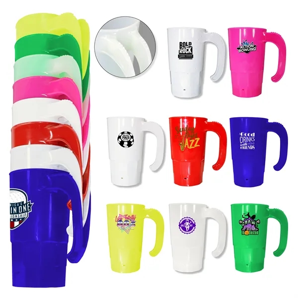 20 oz. Stackable Beer Stein - 20 oz. Stackable Beer Stein - Image 10 of 10