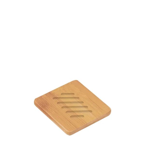 Square Bamboo Coaster - Square Bamboo Coaster - Image 0 of 3