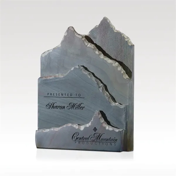 Slate Telluride Multi-Layer Award - Mountain Range Design - Slate Telluride Multi-Layer Award - Mountain Range Design - Image 1 of 1