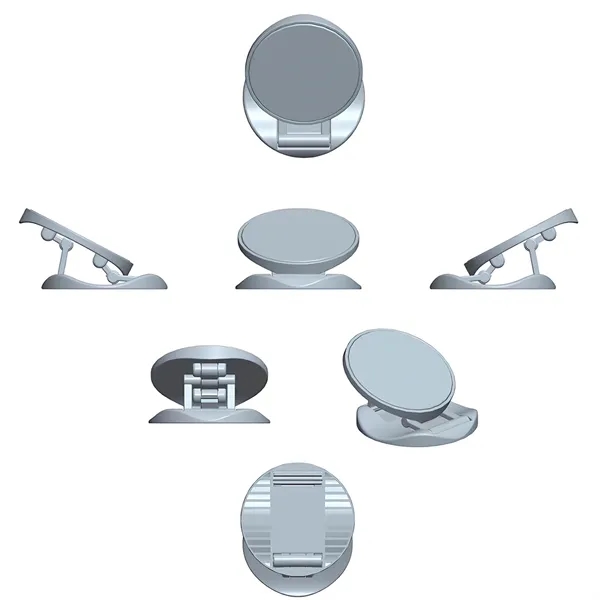 Foldable Phone Holder Plastic Desk Stand - Foldable Phone Holder Plastic Desk Stand - Image 2 of 4