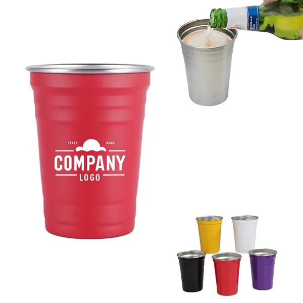 Stainless Steel Beer Cups - Stainless Steel Beer Cups - Image 0 of 2