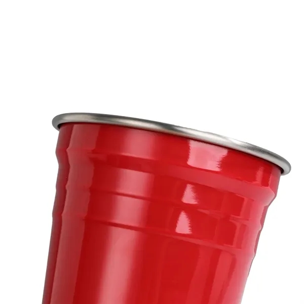 Stainless Steel Beer Cups - Stainless Steel Beer Cups - Image 1 of 2