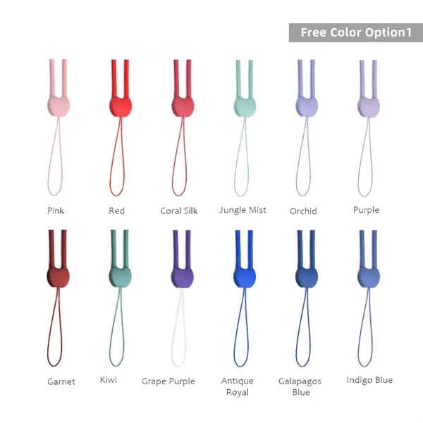 Silicone Rope Lanyard for Phone - Silicone Rope Lanyard for Phone - Image 2 of 33