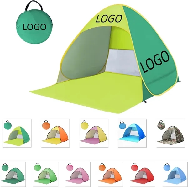 Automatic Pop Up Portable Outdoors Cabana Tent Sun Shelter - Automatic Pop Up Portable Outdoors Cabana Tent Sun Shelter - Image 0 of 4