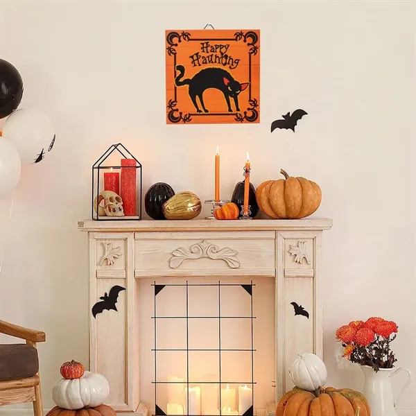 Halloween Porch Decorations Door Sign - Halloween Porch Decorations Door Sign - Image 7 of 7