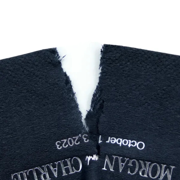 2ply Black Napkin-Diagonal Imprint - 2ply Black Napkin-Diagonal Imprint - Image 3 of 8