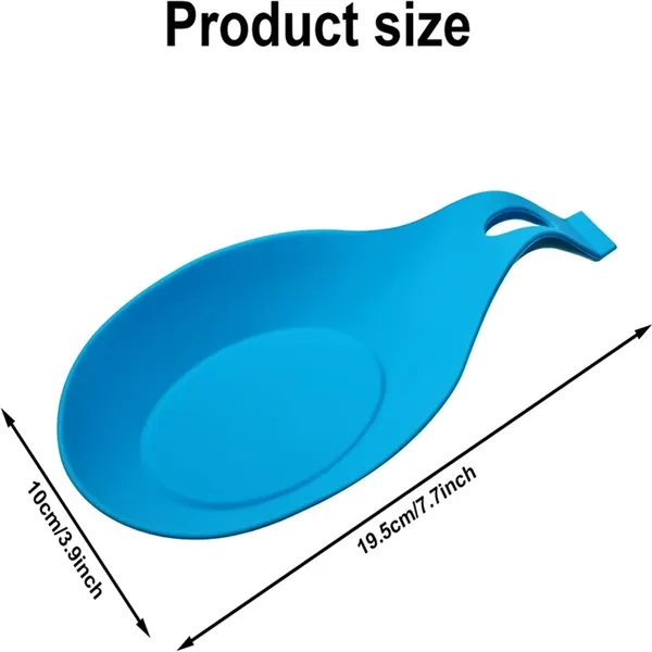 Kitchen Silicone Spoon Rest - Kitchen Silicone Spoon Rest - Image 1 of 3