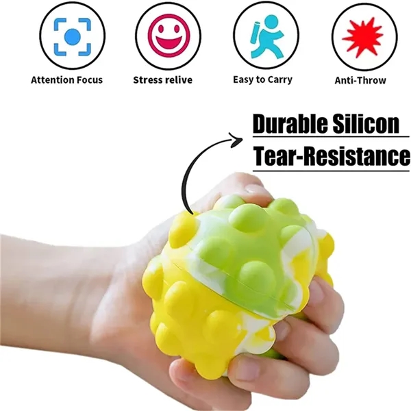 Pop Stress Ball Fidget Toy - Pop Stress Ball Fidget Toy - Image 3 of 6