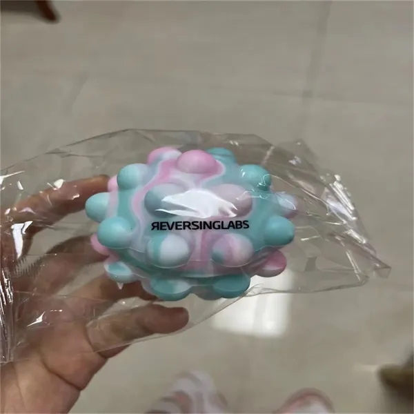 Pop Stress Ball Fidget Toy - Pop Stress Ball Fidget Toy - Image 6 of 6