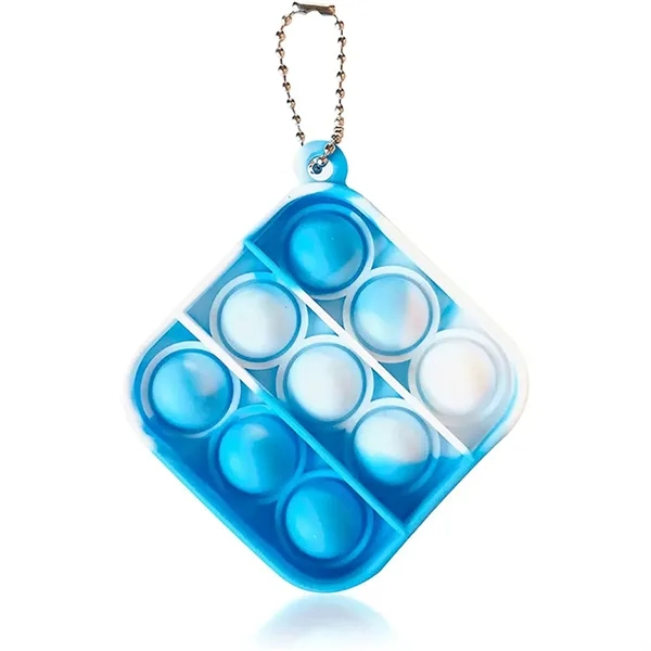 Mini Pop Push It Fidget Toy Keychain - Mini Pop Push It Fidget Toy Keychain - Image 1 of 6