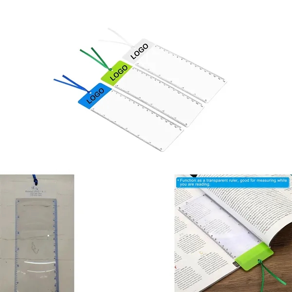 Bookmark Magnifier with Ruler - Bookmark Magnifier with Ruler - Image 0 of 4