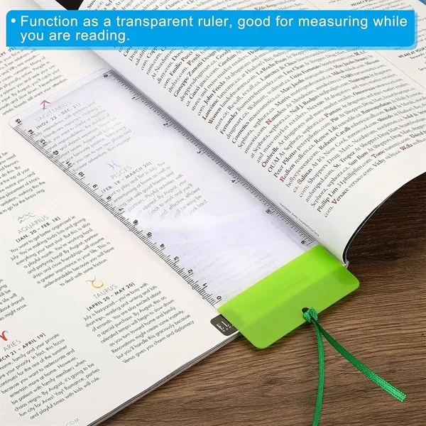 Bookmark Magnifier with Ruler - Bookmark Magnifier with Ruler - Image 1 of 4