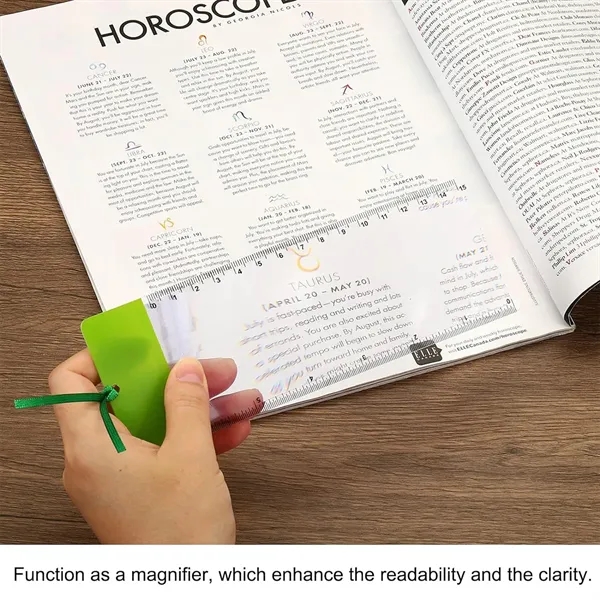 Bookmark Magnifier with Ruler - Bookmark Magnifier with Ruler - Image 4 of 4