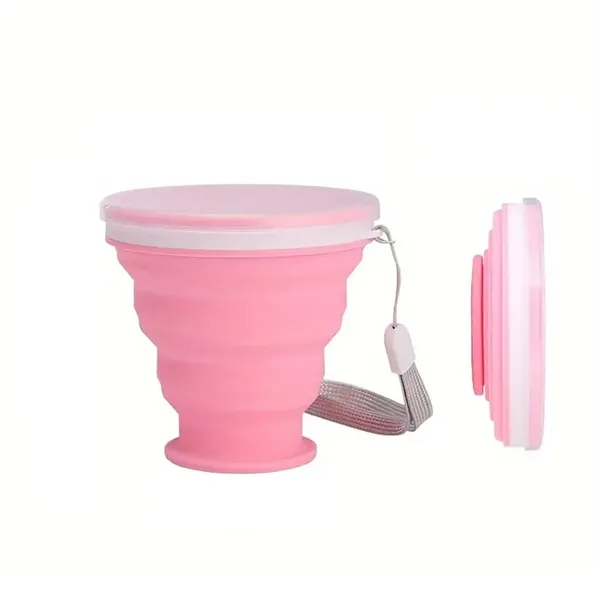 6.7oz Portable Retractable Silicone Water Cup - 6.7oz Portable Retractable Silicone Water Cup - Image 6 of 8
