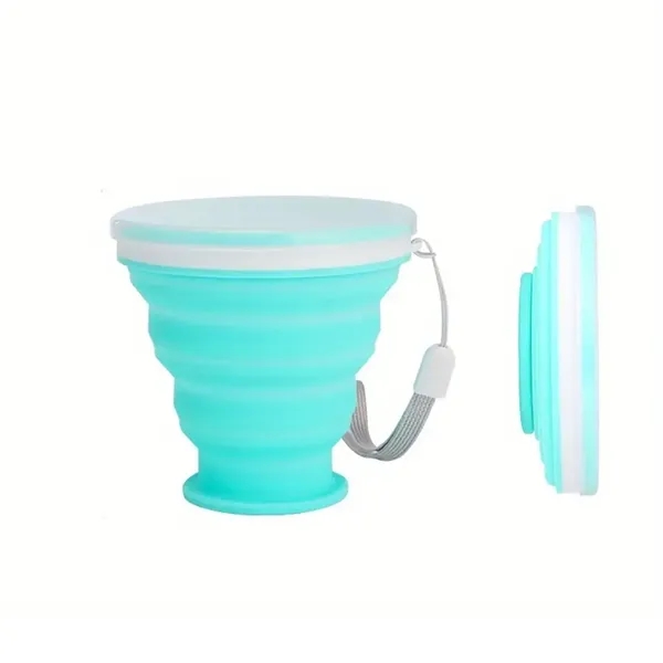 6.7oz Portable Retractable Silicone Water Cup - 6.7oz Portable Retractable Silicone Water Cup - Image 8 of 8