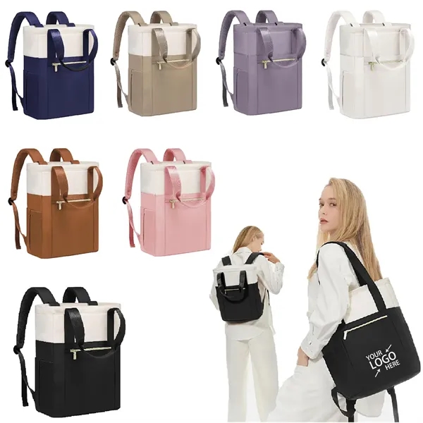 15.6-inch Laptop Backpack Tote Bag - 15.6-inch Laptop Backpack Tote Bag - Image 0 of 9