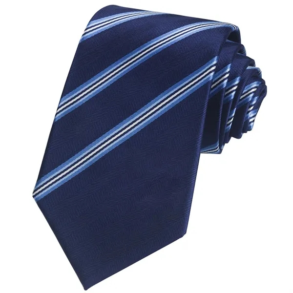 Custom Poly Woven Neck Tie - Custom Poly Woven Neck Tie - Image 1 of 9