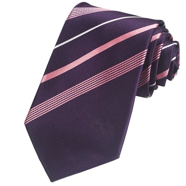 Custom Poly Woven Neck Tie - Custom Poly Woven Neck Tie - Image 2 of 9