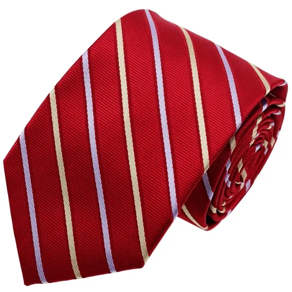 Custom Poly Woven Neck Tie - Custom Poly Woven Neck Tie - Image 4 of 9