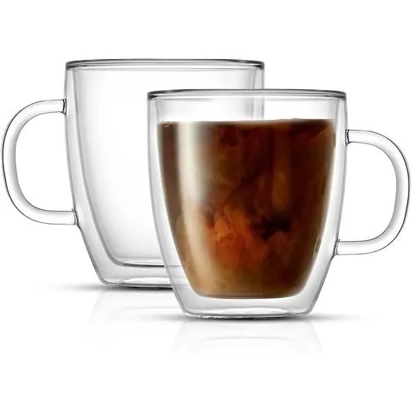 Double Wall Insulated Glasses Espresso Mugs-5oz - Double Wall Insulated Glasses Espresso Mugs-5oz - Image 0 of 3