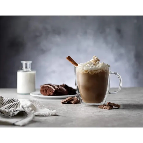 Double Wall Insulated Glasses Espresso Mugs-5oz - Double Wall Insulated Glasses Espresso Mugs-5oz - Image 2 of 3