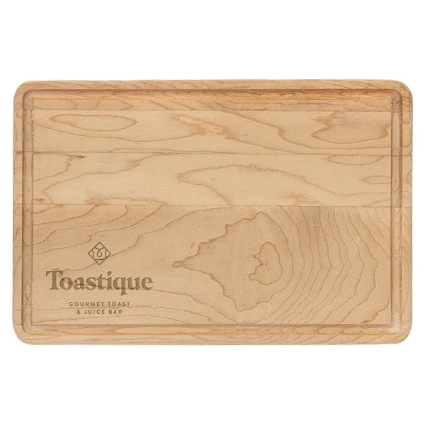9" x 6" Maple Cutting Board with Juice Groove - 9" x 6" Maple Cutting Board with Juice Groove - Image 0 of 2