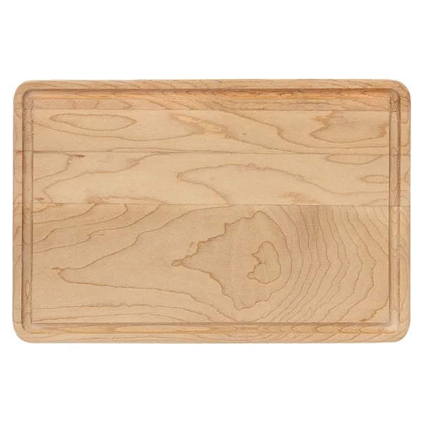 9" x 6" Maple Cutting Board with Juice Groove - 9" x 6" Maple Cutting Board with Juice Groove - Image 1 of 2