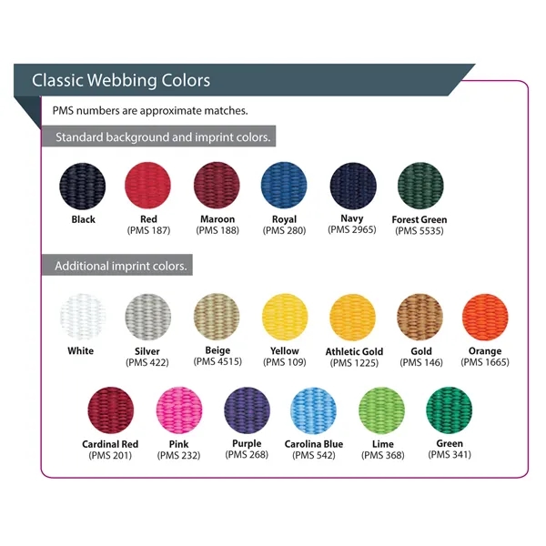 1" Woven Pet Leash, 1-color "Classic" Weave - 1" Woven Pet Leash, 1-color "Classic" Weave - Image 4 of 4