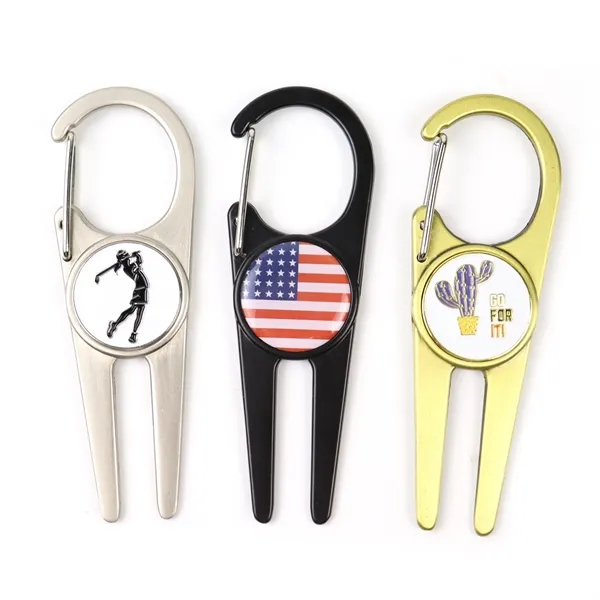 Golf Fork Pendant Lock Supplies Turf Repair Tools - Golf Fork Pendant Lock Supplies Turf Repair Tools - Image 3 of 4