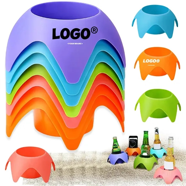 Beach Cup Holder Vacation Accessories Drink Sand - Beach Cup Holder Vacation Accessories Drink Sand - Image 0 of 11